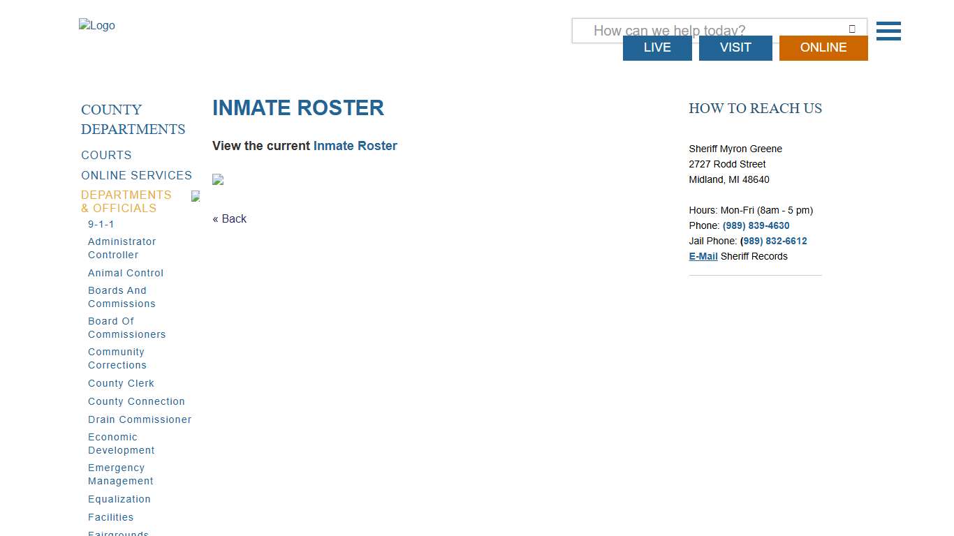 County of Midland, MI USA